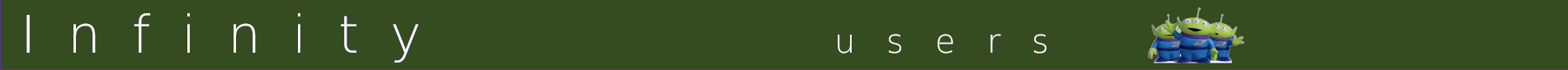 Infinity cluster users wiki